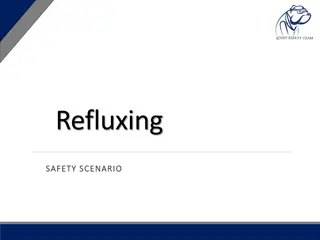 Reactor Safety: Refluxing Scenario and Solutions