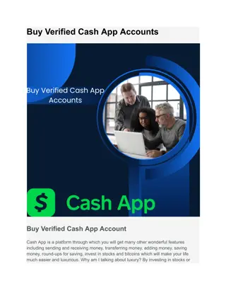 Buy Verified Cash App Accounts usa