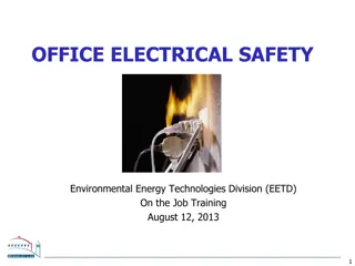 Office Electrical Safety Tips for a Safe Workspace