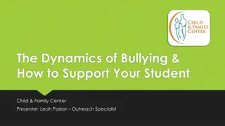 Supporting Children Facing Bullying Issues