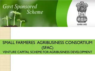 SFAC Venture Capital Scheme for Agribusiness Development