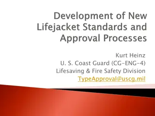 Updates on USCG PFD Standards and Regulations