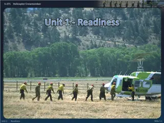 Helicopter Crewmember Readiness Training Overview