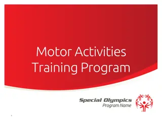 Motor Activities Training Program Overview