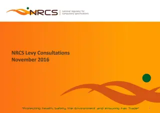 Overview of NRCS Consultations and Regulatory Functions