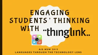 Enhancing Student Learning Through Thinglink Technology in Language Education