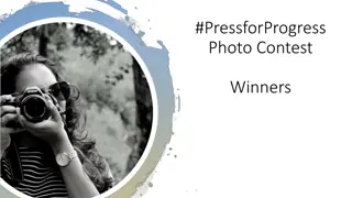 Winners of #PressforProgress Photo Contest - Celebrating Talented Photographers!