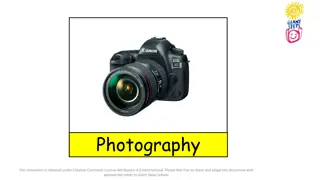 Interactive Photography Guide for Giant Steps School Students