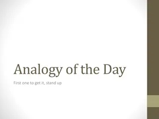 Challenge Your Mind with Analogies of the Day!