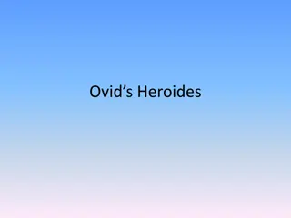 Insights into Ovid's Heroides: Love, Deception, and Feminine Voice