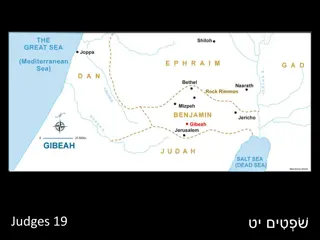 Analysis of Judges 19: A Tale of Contrasts and Reconciliation