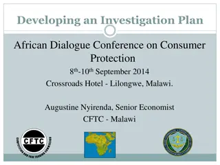 Investigating Consumer Protection Cases in Malawi