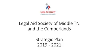 Legal Aid Society of Middle TN and the Cumberlands Strategic Plan 2019-2021