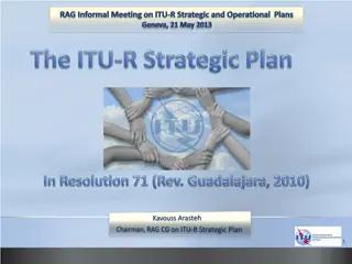 Overview of ITU-R Vision, Mission, and Objectives