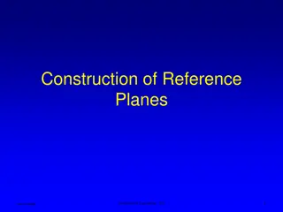 Introduction to Construction of Reference Planes in Engineering