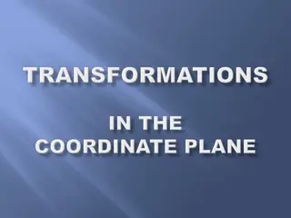 Transformations in Coordinate Plane