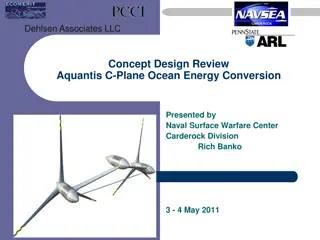 Dehlsen Associates LLC Concept Design Review Aquantis C-Plane Ocean Energy Conversion