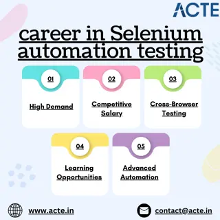 Why Starting a Career in Selenium Automation Testing is a Smart Move