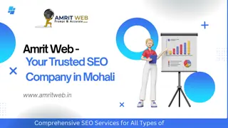 Amrit web Your Trusted SEO Company in Mohali....................................