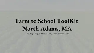 Farm to School Toolkit: Promoting Local Agriculture in North Adams, MA