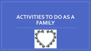 Fun Family Activities and Experiments to Try Together