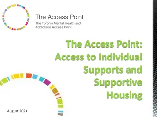 Access Point: Individual Supports & Supportive Housing in Toronto