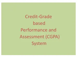 Comprehensive Guide to Credit-Grade Performance Assessment (CGPA) System