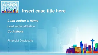 Comprehensive Case Study on [Insert Case Title Here]