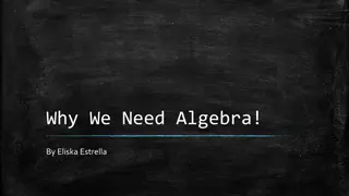 The Importance of Algebra in Everyday Life