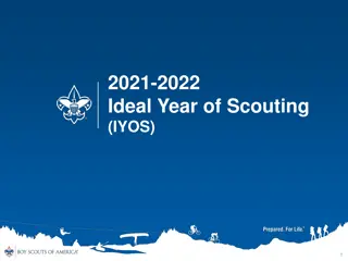 Steps to an Ideal Year of Scouting for Scout Units