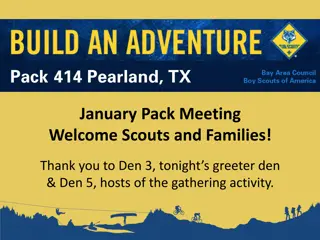 Exciting January Pack Meeting Highlights