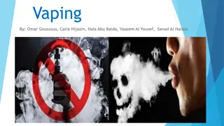 Risks of Vaping Among Youth