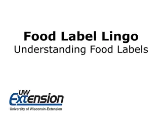 Understanding Food Labels: A Guide to Making Nutritious Choices