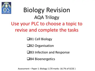 Biology Revision with AQA Trilogy: Cell Biology and Organism Organization