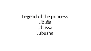 The Legendary Princess Libuše and the Founding of Prague