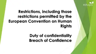 Breach of Confidence and Privacy Rights in English Law