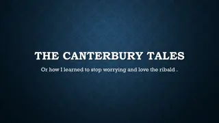 The Canterbury Tales: A Journey Through Chaucer's Masterpiece