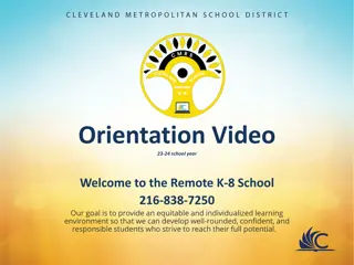 Remote K-8 School: Providing Equitable & Individualized Learning Environment