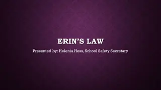 Erin's Law and Child Sexual Abuse Prevention