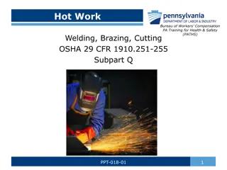 Hot Work Safety Training for Welding and Cutting Operations