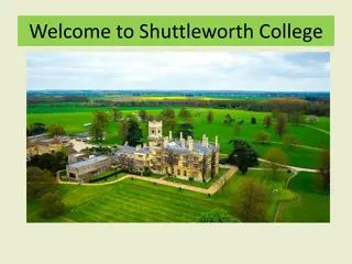 Shuttleworth College Animal Management Course Overview