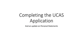 Completing the UCAS Application: A Detailed Guide with Tips