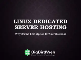 Linux Dedicated Server Hosting