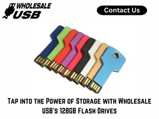 Tap into the Power of Storage with Wholesale USB's 128GB Flash Drives