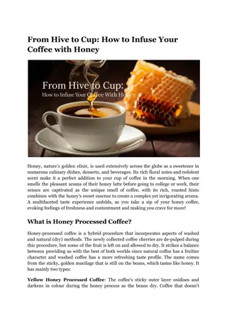 From Hive to Cup_ How to Infuse Your Coffee with Smiley Honey