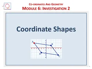 Coordinate Shapes Investigation: Module 6 Activity 6.2.1