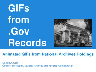 Exploring National Archives Holdings Through Animated GIFs