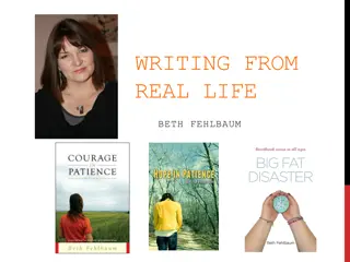 Writing from Real Life: Beth Fehlbaum's Journey of Healing and Empowerment