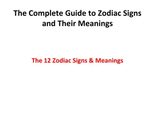 Complete Guide to Zodiac Signs and Their Meanings