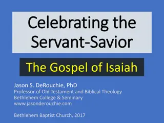 Exploring the Wisdom and Promise in Isaiah